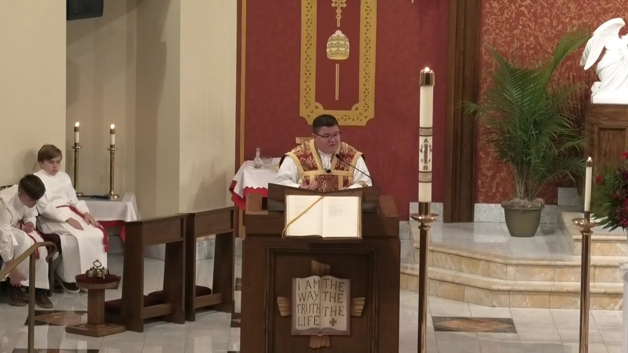 Homily, Pentecost Sunday - Fr. Kappes