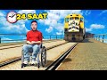 24 SAAT ENGELLI OLARAK OYNADIM - GTA 5 MODS