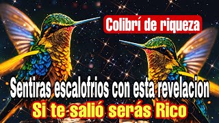 RETIRAR DINERO DEL UNIVERSO | COLIBRI Recibe Dinero en  minutos ACTIVA El colibrí de la Abundancia