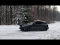 Audi A3 QUATTRO 2.0 TDI 184 PS snow drifting