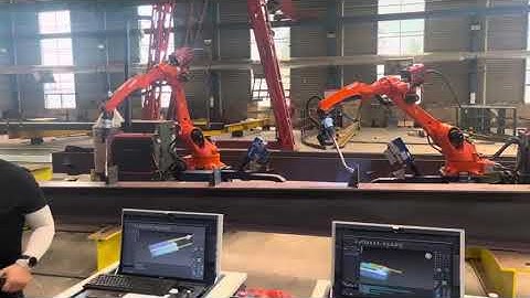 TRẠM ROBOT HÀN KẾT CẤU THÉP