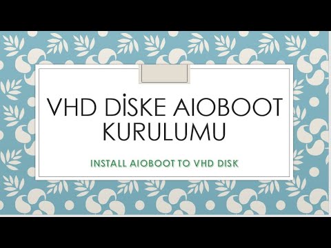 Video48 VHD Diske AIOBOOT Kurulumu
