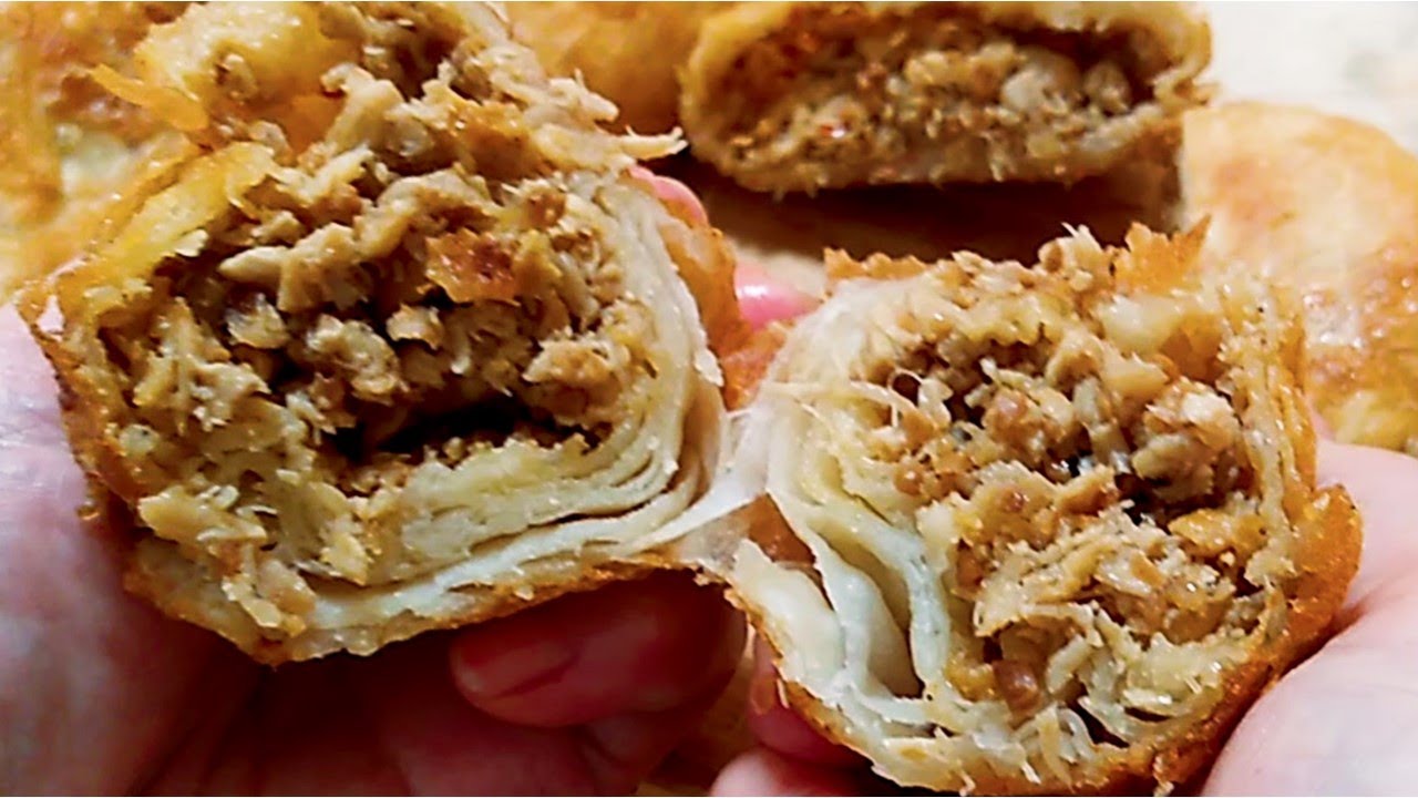 Crispy Flaky Satay Chicken Pies/Buns/Snack YouTube