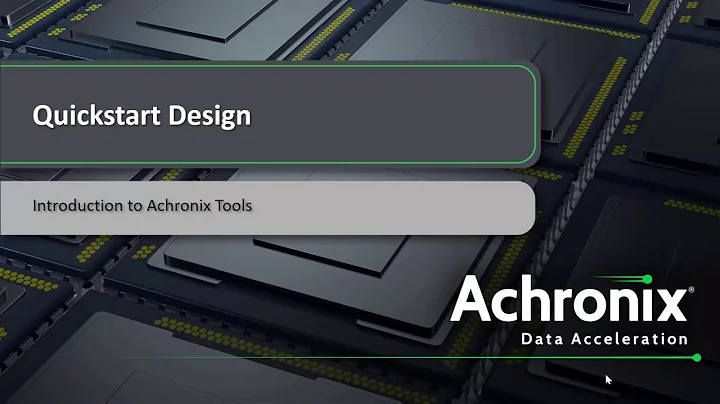 Mastering Achronix FPGA Design Tool Flow