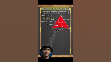 Q2 Ex 11.1 , class 9 Math, Surface Areas And Volumes.