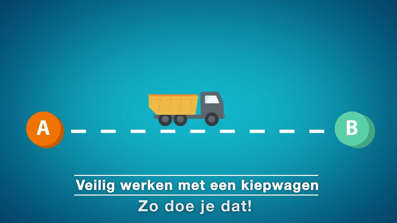Toolboxvideo: Veilig werken met een kiepwagen