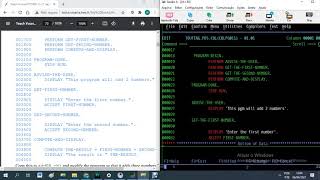 z/OS  #11 Cobol Program Perform & Compute screenshot 5