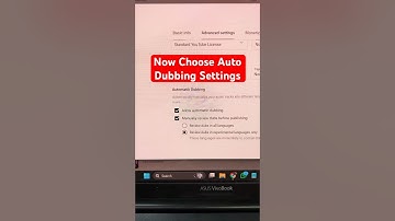 How to Turn On Auto Dubbing On YouTube Channel #shorts