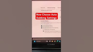 How to Turn On Auto Dubbing On YouTube Channel #shorts