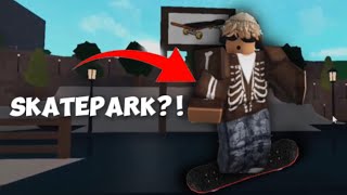 How to make a bloxburg skatepark!