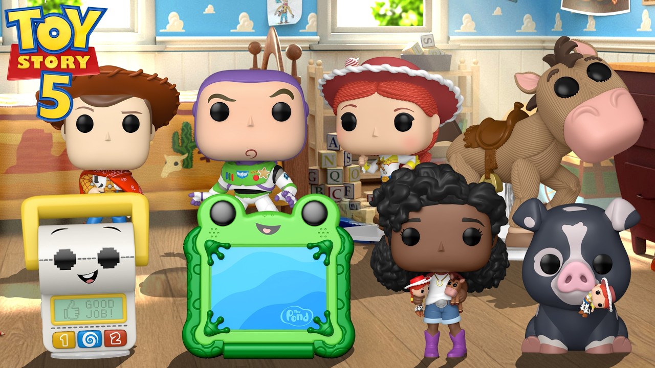 Funko POP! Disney Pixar Toy Story 5 COMPLETE SET! - YouTube
