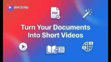 Introducing Doc2Clip: Turn Documents Into Short Videos