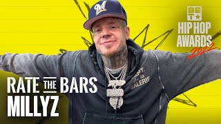 Millyz Gives Props to 21 Savage, Eminem & Jadakiss! | Rate The Bars | Hip Hop Awards '22