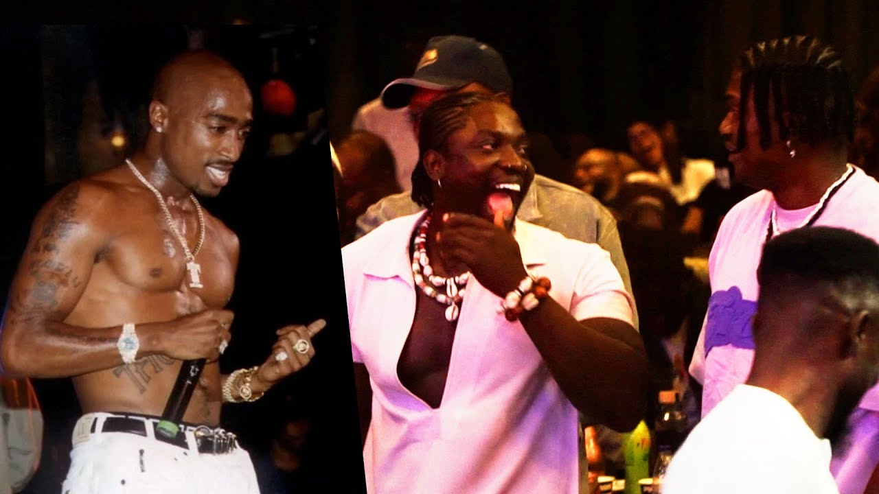 The Moment VDM, Koko Pee Saw 2pac on stage !  😍😂