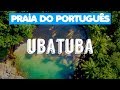 Paraíso em Ubatuba! Praia do português em 4K (Prainha do Félix)