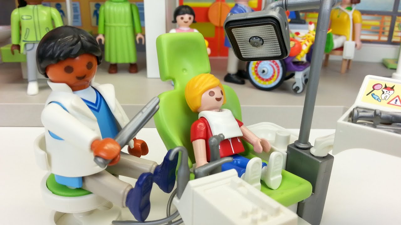Playmobil 6662 City Life Zahnarzt mit Patient