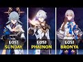 Phainon E0S1 with Sunday E0S1 & Bronya E0S1 vs MoC | Phainon Gameplay Showcase - Honkai: Star Rail