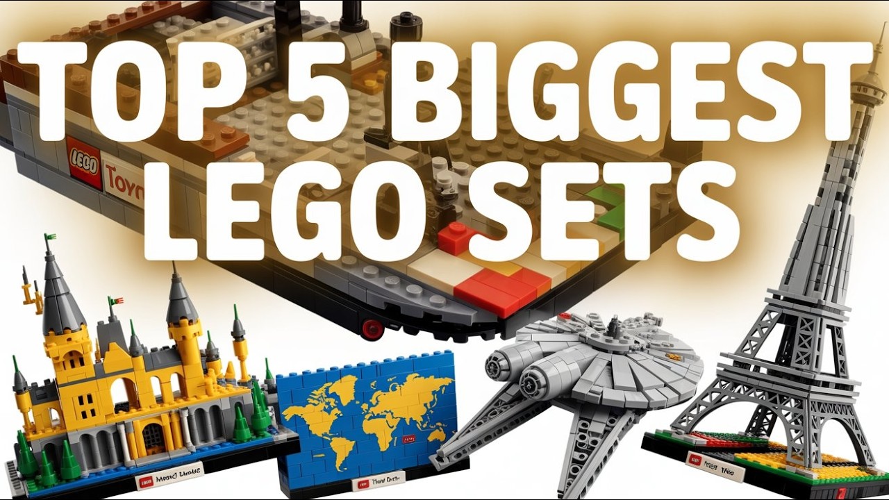Top 5 Biggest LEGO Sets Ever Made | Lego Insights !