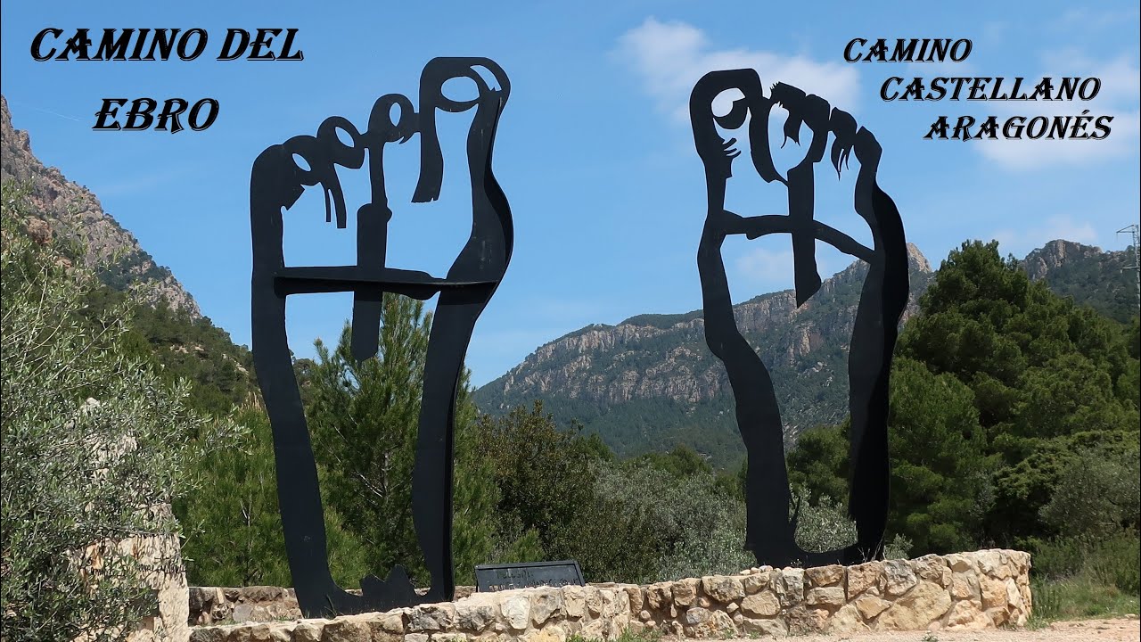 Camino del Ebro, Camino de Santiago. Tortosa - Zaragoza - Tarazona.