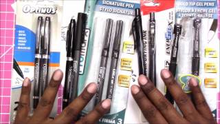Demoreview Dollar Tree Felt Tip Pens And Gel Pens
