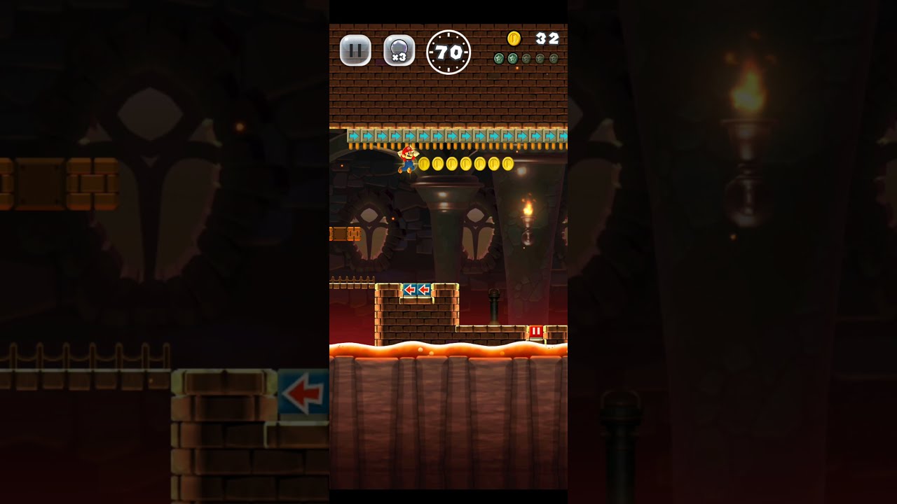 WORLD1-4 ピンク～ブラックコインの取り方 | スーパーマリオラン攻略・解析