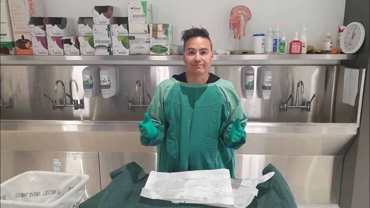 Surgical gowning and gloving YouTube