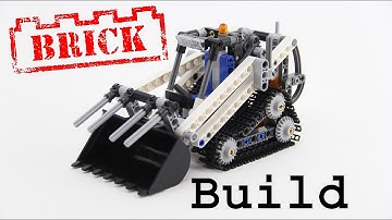 Build Lego Compact tracked Loader 42032 A-model