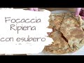 Focaccia ripiena scrocchiarella con esubero di lievito madre | Cosfacose