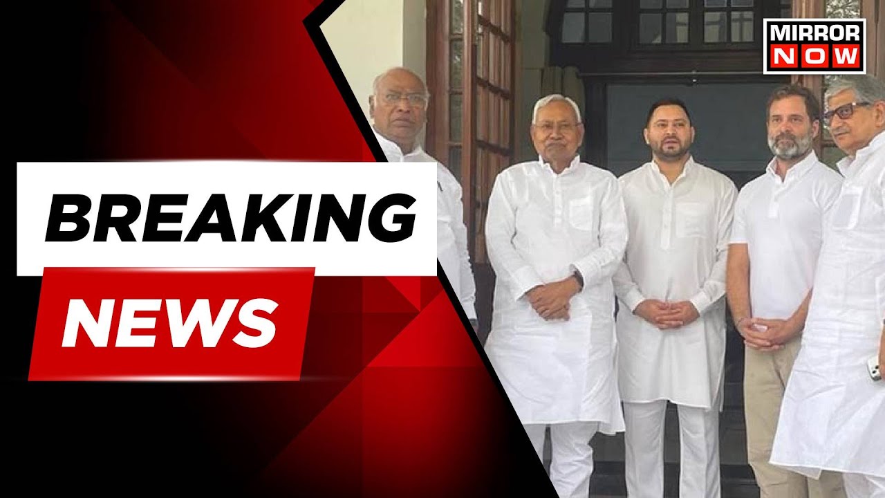 Breaking News: Cong Chief Mallikarjun Kharge & Bihar CM Nitish Kumar 'Historic' Meet For 2024 Polls