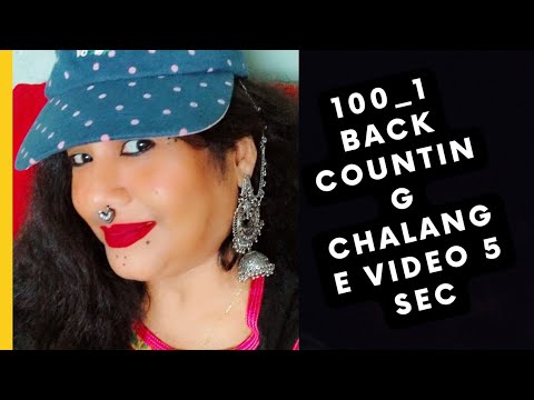 1oo_1 back counting 5 second chalange video@ThePoshPalette@Dimpy9 # ...