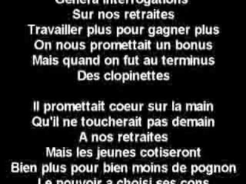 chanson pour la retraite - YouTube