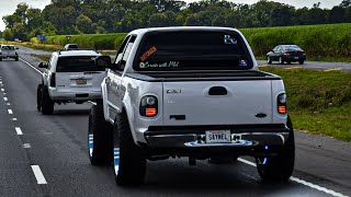 LOUISIANAS DONK FEST AKA "GAP SAUCE EVENT"| OLD SCHOOLS|BIKES| LIFTED TRUCKS|BIG RIM RACING!!!
