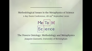 Joaquim Giannotti (Birmingham), The Powers Ontology: Methodology and Metaphysics