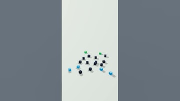 Router Destruction - Voxel Block Collapse Animation