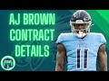 Contract Details for AJ Brown | Philadelphia's New WR | Eagles Cap Space