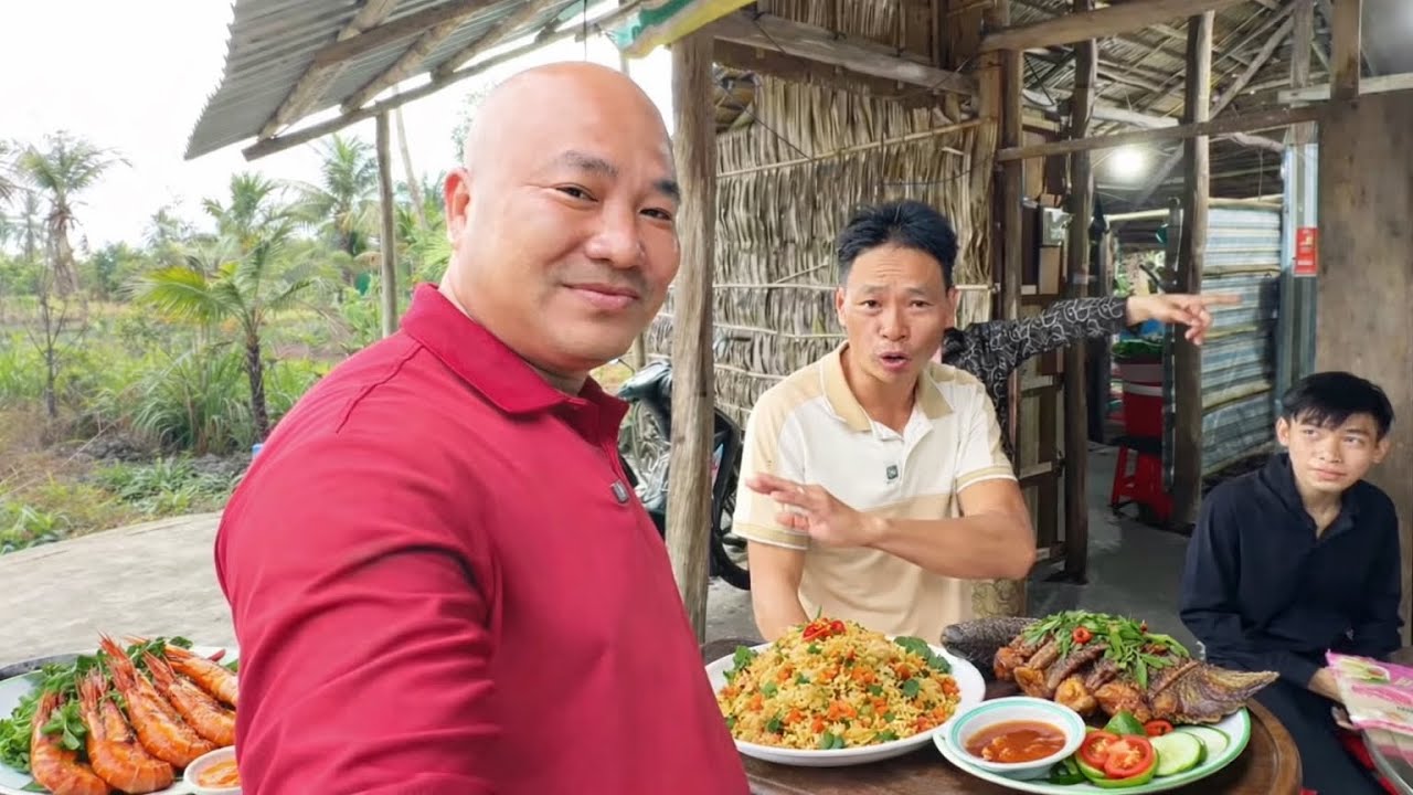 ANH MẾN ĐÃI SƠN NHIỀU MÓN ĂN MỚI LẠ NGON 