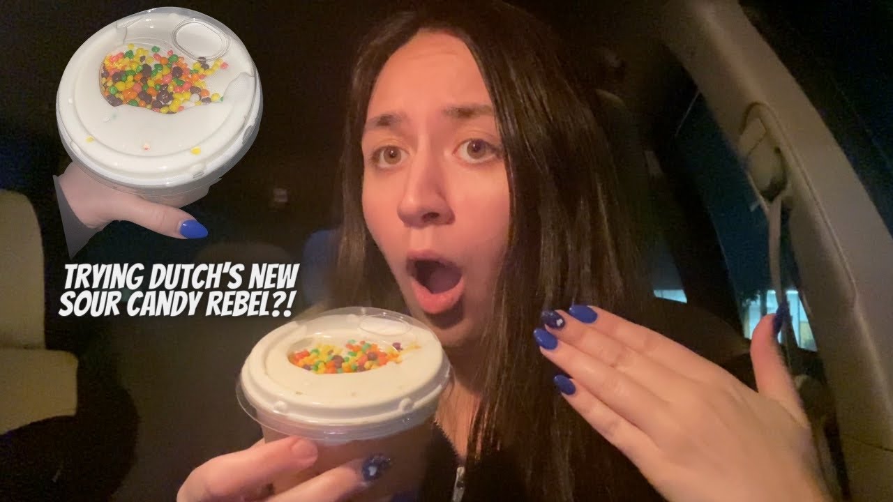 Trying Dutch’s NEW Sour Candy Rebel?! 🍭🍬
