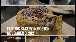Famous bakery in Boston November 3, 2021