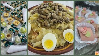 اكلة🇩🇿 من الزمان القديم رفيس بالفول/حلوة العقيقةكفكرة/ plat ancestrale feuilletée aux fèves sucré 