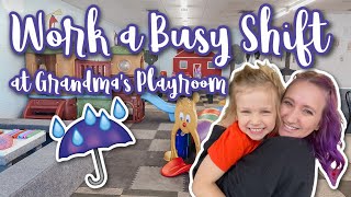 DITL at Grandma's Playroom as a Mom + Content Creator! | Vlog