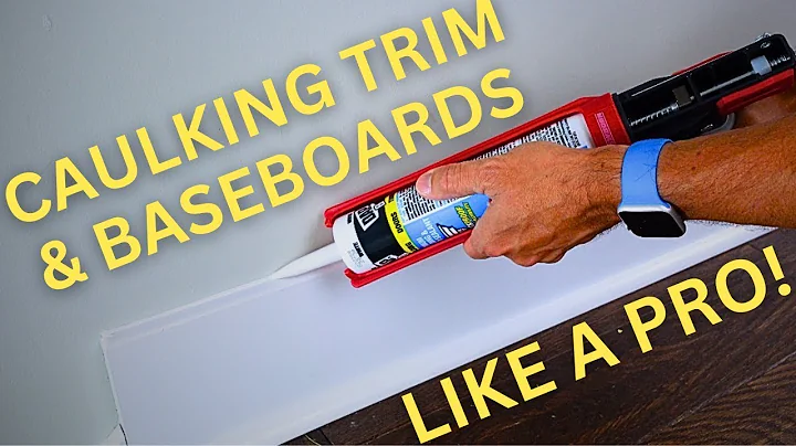 Caulking Trim and Baseboards