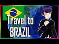 【Travel in Brazil 🇧🇷】ブラジルを旅しよう🙏💜🌎【仮想旅行, Virtual Travel】 椿カナヱ