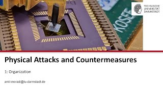 Physical Attacks and Countermeasures - Session 1 - Organization Wealth