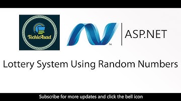 Lottery System With Random Numbers ASP.NET