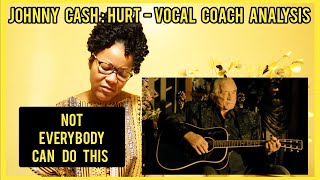 What Happened? JOHNNY CASH - HURT | Vocal Coach Analysis #johnnycash #hurt #vocalcoach #reaction