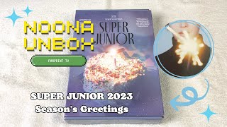 [UNBOXING] Super Junior 2023 Season's Greetings (with SM POB) | Pawprint TV