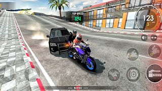 Xtreme Motorbikes ✓ Moto Bikes Rasing US Motorcycle Stunt City Road Motocross Android Gampaly screenshot 5