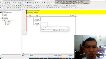 Program motor 3 fasa yg di kontrol secara star-delta manual dgn 3contact di aplikasi CX-Programmer