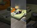 1 Sofa 2 Ways: Couch by Day, Bed by Night!#shorts  #sofabed  #home  #family  #livingroom #homedecor