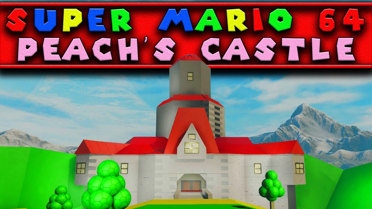 Peach Castle Map